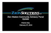 An EnergySolutions Company Zion Station …0313157.netsolhost.com/Zion/wp-content/uploads/2014/07/...Microsoft PowerPoint - ZCAP Meeting Presentation for 2-27-12.pptx Author jvance