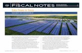 Solar Power in Texas · 2018-10-25 · through new solar photovoltaic (PV) panels, which convert sunlight into electricity. According to a recent International Energy Agency report,