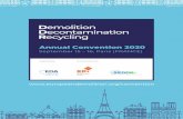 Annual Convention 2020 - EDA...Demolition Industry • Top 5 hazardous substances in demolition projects and the risk of not doing decontamination • Case story: Cooperation in demolition,