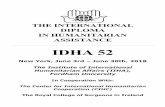 IDHA 52 - Fordham UniversityThe International Diploma in Humanitarian Assistance (IDHA) is a core program of the Institute of International Humanitarian Affairs (IIHA) at Fordham University,