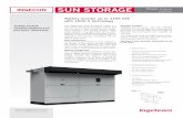 SUN STORAGE - Ingeteam...S SA Power B Series 1,000 Vdc Battery inverter up to 1165 kVA with 1000 V technology Stand-alone operating mode: The INGECON SUN® STORAGE Power, together