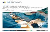 Programm 67. AOTrauma Symposium Besonderheiten in der … · 2019-11-12 · that this cooperation has no impact on the curricula, scientific program, or faculty selection. General