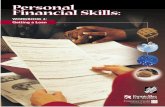 Personal Financial Skills · debt, personal financial skills are the first step to taking control of your financial future. The Personal Financial Skills workbook series will help