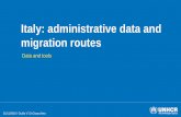 Italy: administrative data and migration routes...Italy: administrative data and migration routes . 31 November 2016 . In the past five . years, at least 15 conflicts have erupted