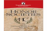TO THE STUDENT - Honors Council | Honors Council | SDSU · election to membership and through various awards for distinguished achievement. The honor society of Phi Kappa Phi is the