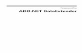 ADO.NET DataExtenderprerelease.componentone.com/help/WinForms/WinForms... · ADO.NET DataExtender is a powerful component that works with ADO.NET datasets and provides additional