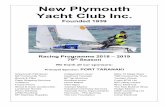 New Plymouth Yacht Club Inc. · Executive Committee Commodore Jason Holdt 027 432 8899 ... Coaching Coordinator Wayne Holdt H 758 0759 ... The NPYC Sailing Committee ranks all sailors/yachts