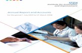 Annual Report andAccounts - gov.uk...Our aim at the NHS Institute is to enhance the NHS through accelerating uptake of innovation technology and service improvement. On behalf of the