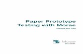 Paper Prototype Testing with Morae - TechSmith · Page 4 Introduction In this document, Paper Prototype Testing with Morae, walk through how to use TechSmith’s Morae to conduct
