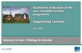Supporting Families - Civica...Troubled Families Employment Advisers making an important contribution by challenging assumptions about worklessness and ‘getting employability on