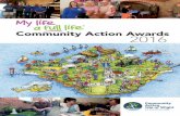 Community Action Awards 2016...Isle of Wight PO30 2QR Tel: 01983 524058 Registered charity No. 1063737 Company Registration No. 3340032 Main Sponsor Category Sponsors My Life A Full
