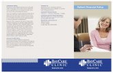Contact Us: Patient Financial Policy - BayCare ClinicBayCare Clinic’s Customer Service Representatives are available to answer your billing questions. Customer Service Hours: 7:30