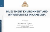 INVESTMENT ENVIRONMENT AND OPPORTUNITY IN CAMBODIA · 2015-2025. kh DIA 19. kh DIA 20 New growth strategy A transformation and ... mechanic/electronic/electric equipment assembly,
