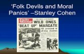 ‘Folk Devils and Moral Panics’ - Stanley Cohen (1987) · Moral Panics The media used the case of James Bulger to symbolise all that was wrong with Britain. As Bradley points out,