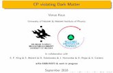CP violating Dark Matter - ULisboacftp.tecnico.ulisboa.pt/~2hdmwork/Slides/2016/Day1/Venus...CP violating Dark Matter Venus Keus University of Helsinki & Helsinki Institute of Physics