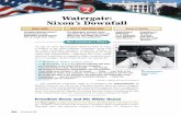 Watergate: Nixon’s Downfallbroncshistory.weebly.com/uploads/1/8/8/5/18857426/24.2.pdf · President Nixon and his advisers to cover up their role in Watergate, and fuel the coming