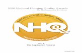 2020 National Housing Quality Awards · CP Morgan — Silver Pringle Development Inc. — Silver KB Home Las Vegas — Silver 2005 Grayson Homes — Gold Pulte Homes (National) —
