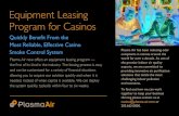 Equipment Leasing Program for Casinos · Equipment Leasing Program for Casinos Plasma Air now offers an equipment leasing program — the first of its kind in the industry. The leasing
