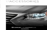 2017 Lexus SUV Accessories Brochure · 3. Genuine Lexus Paint Protection Film by 3M™ is designed for specific sections of the hood and front fenders. It can also be applied to select