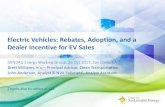 Electric Vehicles: Rebates, Adoption, and a Dealer ... · SANDAG Energy Working Group, 26 Oct 2017, San Diego CA Brett Williams, ... Federal Tax Credit Hydrogen Fuel-Cell Electric