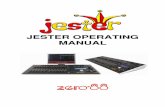 Jester Manual 3.4 - pilchstudio.com · As the Jester is available in two styles (12/24 and 24/48), this manual will refer primarily to the 12/24 model, with variations for the 24/48
