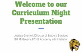 Welcome to our Curriculum Night Presentation...Welcome to our Curriculum Night Presentation Agenda Learning Target Diploma Types FCPS Graduation requirements webpage Online Course