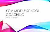 KCM middle school coaching - Kentucky Center for …...•Chapter 10: Adopting a New Math Program (adapted to meet our current needs) •Strategy/Sharing Topic - Fawn Nguyen NUMBER