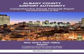 ALBANY COUNTY AIRPORT AUTHORITY · 2018-10-03 · ALBANY COUNTY AIRPORT AUTHORITY COMPREHENSIVE ANNUAL FINANCIAL REPORT . Years Ended December 31, 2016 and 2015 . Prepared by the