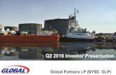 Q2 2016 Investor Presentation...Q2 2016 Investor Presentation 2 Forward-Looking Statements Certain statements and information in this presentation may constitute “forward-looking