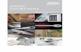 ASSA Lockcases - ASSA ABLOY UK · Accept Scandinavian Oval or Round cylinders. ASSA Modular Robust locks for high usage areas, engineered ... Ergonomic design with cylinder above