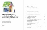 Saving the Euro – redesigning Euro Area economic governancepinguet.free.fr/saveuro172.pdf · Commission 2015) has been helpful in indicating that the heads of the EU institutions