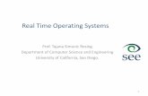 Real Time Operating Systemscseweb.ucsd.edu/classes/wi20/cse237A-a/handouts/06.rtos.pdf · • A complete high-performance RTOS in a tiny footprint – 20 KB or smaller in size •