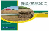 AGRICULTURAL RESIDUES FOR ENERGY IN SWEDEN AND DENMARK … · Various bioenergy targets are set to meet different goals on energy security and climate change mitigation, and some