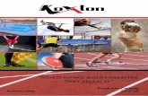 “Sports do not build character. They reveal it.” · PDF file Agility and Speed Training 4 Agility Training Hurdle - PVC KX-ATH061, KX-ATH091, KX-ATH121, KX-ATH151, KX-ATH181 Agility