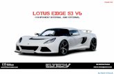 Lotus exige s3 V6 - eltech.italia · lotus exige s3 v6 exterior / esterni eltech-italia page 91 -splitter anteriore -front splitter 480€ 1,2 kg -splitter gara flat -racing splitter