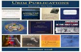 Urim Publications - WordPress.com · 2016-07-19 · Chaim Volozhin.. . . Avinoam amazingly dispels the confusion [about Tzimtzum] by explaining the historical factors and providing