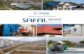 MAKING A WORLD OF DIFFERENCE NEWS - Safal Group · ALAF woos installers to be brand ambassadors ... In this spirit, our businesses have had a year of positive achievements which bode