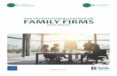 THE INSTITUTIONALIZATION OF FAMILY FIRMS · In Phase 2 of the research series the geographical focus shifts to Latin America. INSEAD surveyed 131 family firms and interviewed select