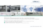 Ultrasonic Cleaning Systems for Pre- and Final Cleaning · 2017-02-16 · Cleaning process is already established At Elma you get an all-in-one solution for your individual cleaning