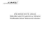 Draft Universe Data Submission Instructions · 2019-11-14 · PERM FFY 2010 Universe Data Submission Instructions Page 9 of 70 Section 2: PERM Medicaid Universe Specifications Defining