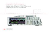 Infiniium DCA-X 86100D Wide-Bandwidth Oscilloscope ...range of modules for testing optical and electrical designs. Select modules to get the specific bandwidth, filtering, and sensitivity