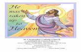 St. Christopher Catholic Church · Dios asciende entre aclamaciones, el Señor, al son de trompetas. — Salmo 47 (46):6 CMG Ambiente Seguro reemplaza el VIRTUS La capacitación de