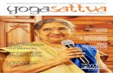 Y MONTHLY NEWSLETTER OF THE YOGOGAA ... - The Yoga …...of the Yoga fraternity. Transforming lives of millions, her signiﬁcant contributions in areas like Yoga education, research,