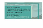 THE METROPOLITAN NEW YORK SECTIONsections.maa.org/metrony/meetings/spring2020.pdfsums introduced and studied by Berndt and Arakawa-Ibukiyama-Kaneko in the context of the theory of