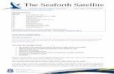 The Seaforth Satellite · Seaforth Public School 37 Kempbridge Avenue, Seaforth 2092 Phone: 99481694 Web: The Seaforth Satellite The weekly newsletter of Seaforth Public School Term