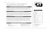 CONTROL G W An Agency President's Guide to Control G · Guide to Control G Agency presidents understand advertising. Not every agency ... quality oriented. Control G is a straight