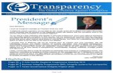 Transparency · relentlessly pursue our stated mission Of curbing corruption and promoting transparency, accountability and integrity across cross-sections of Malaysian society. In