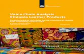 Value Chain Analysis Ethiopia Leather Products · 2020-06-14 · Value Chain Analysis . Ethiopia Leather Products . ... MAPPING THE EUROPEAN UNION’S LLP VALUE CHAIN ..... 14 3.1.