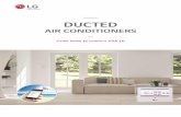 DUCTED - LG USAAnnual energy consumption : based on average use of 350 running hours in cooling and 1,400 hours in heating per year at seasonal condition 5. This product contains fluorinated