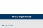 Presentation: Workers’ compensation 101• Minnesota workers' compensation law requires R-forms to be filed. – Keep your rehabilitation plan up to date. – Use a "tickler" system